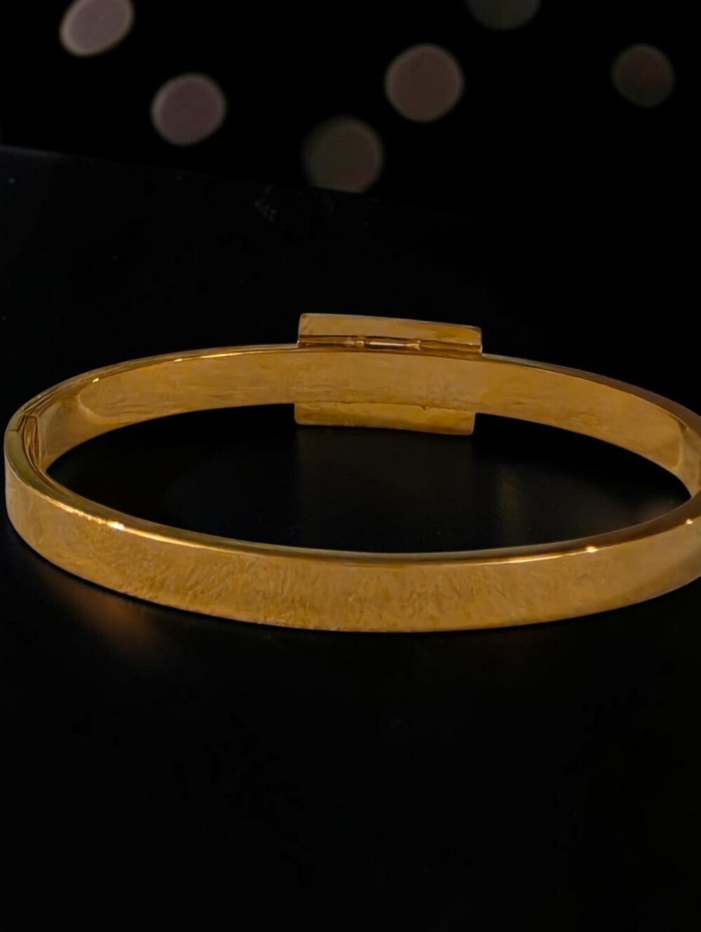 Gold Icon Bangle - Picture 5 of 5